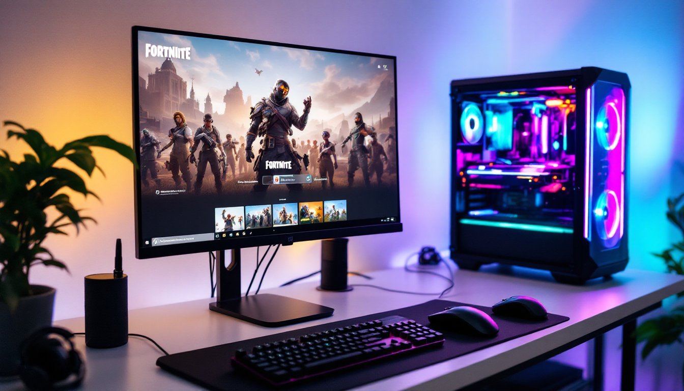 how to get fortnite on the computer
