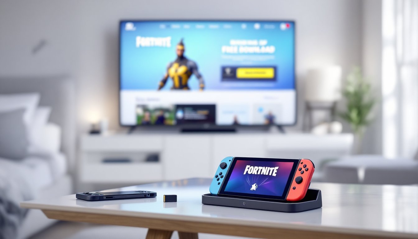 how to download fortnite on nintendo switch